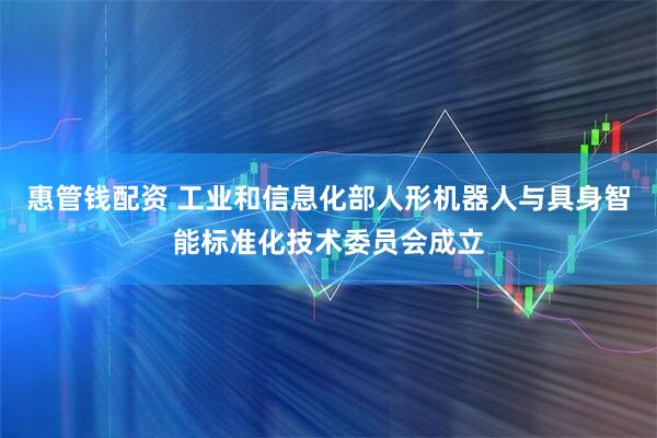 惠管钱配资 工业和信息化部人形机器人与具身智能标准化技术委员会成立